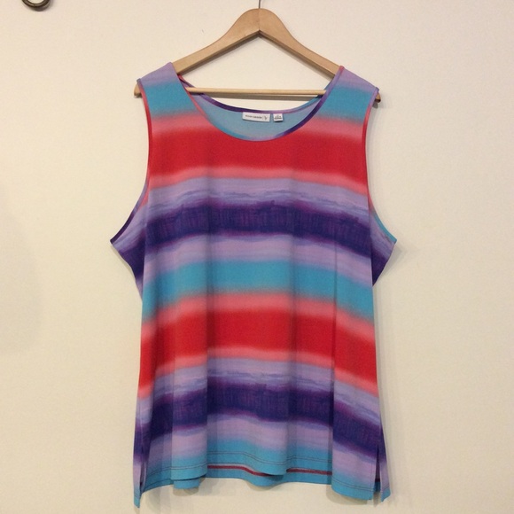 Susan Graver Tops - Susan Graver Sleeveless Top Susan Graver Tops - Susan Graver Sleeveless Top